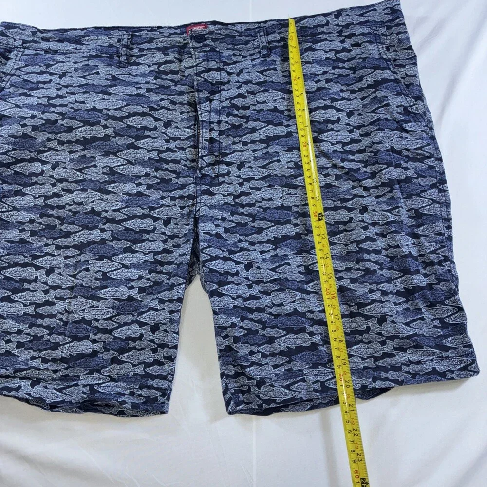 Levi’s XX Chino Shorts Fish Nautical Design‎ Men’s Size 44 Blue